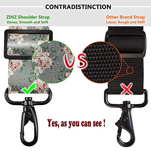 Image of ZINZ Bag Shoulder Strap, Padded Adjustable Shoulder Strap Replacement