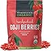 Viva Naturals Organic Dried Goji Berries, 1lb - Premium Himalayan Berries Perfect for Baking, Teas, Trail Mixes and More