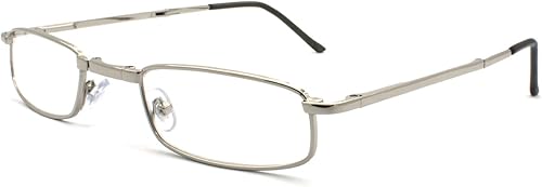 Miniatura 3 de EYE ZOOM Paquete de 3 gafas de lectura plegables unisex, color negro, bronce y plateado