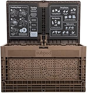 SUBPOD Compost Bin Outdoor. in-Garden, Composting System & Worm Farm, with Dual Chamber Design. (Worms NOT Included)