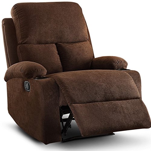 Auspicious Home Europa Recliner (4 Posture) Single Seater with Both Hand Side Cup Holder