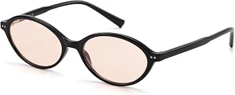 ZUVGEES Rose Tinted Migraine Glasses Fluorescent Light-41 Glasses for Light Sensitivity and Photophobia,Indoor/Outdoor LED Eyewear