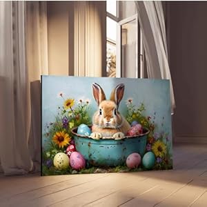 Gawqxeydbunnyinthetubprintvintageeastermuraleasterbunnyoilpaintingspringfarmhousedecoreastereggpaintingmodernhomedecorrusticmuralcanvaswallartposter Urban Country Home Decor Gawqxeyd bunny in the tub print vintage easter mural easter bunny oil painting spring farmhouse decor easter egg painting modern home decor rustic mural canvas wall art poster urban country home decor