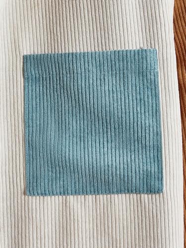 Floerns Men's Drawstring Hoodie Long Sleeve Button Front Plaid Blouse Tops4