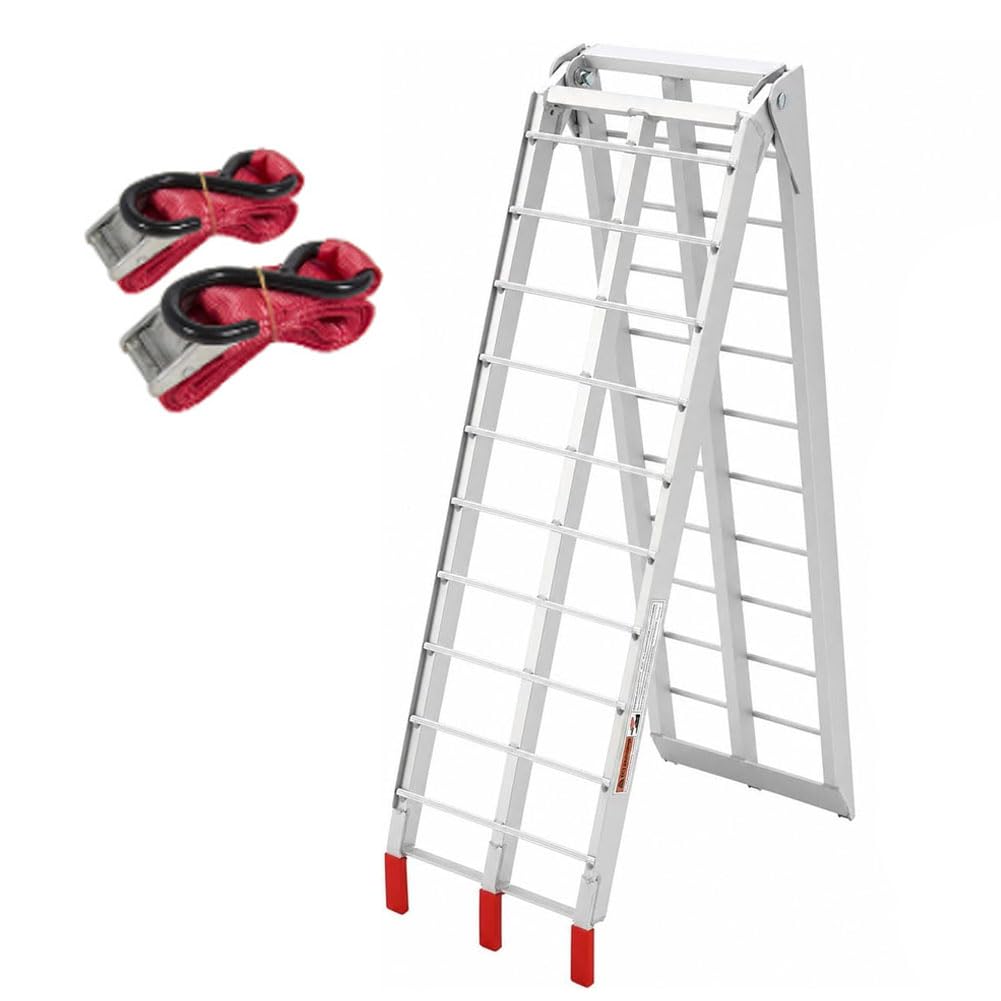 Ghygetrich 1Pc Wheelchair Ramp, Motorbike Ramp Loading Ramps Mobility Scooter Ramp Bike Ramps