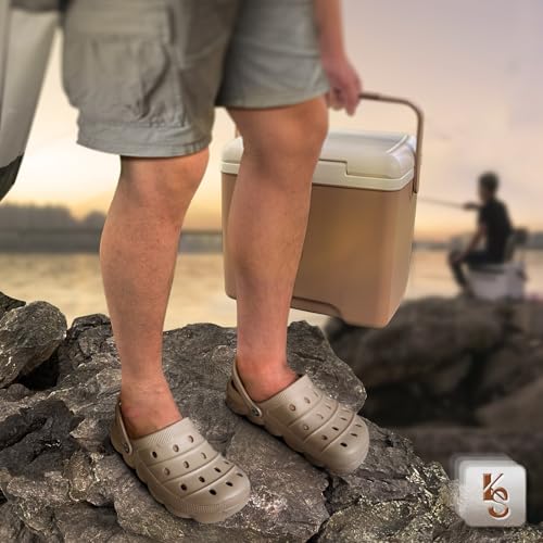 Image of KEMISANT Women Clogs,Comfortable Mules Sandals Slippers Nurse Garden Shoes Unisex for Men Cushioned Support