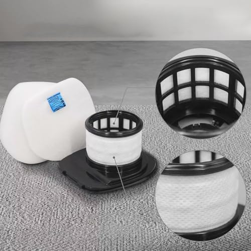 Image of IX141 Vacuum Filter Replacement for Shark Rocket Pro IX141 IX140 IZ140 IX142 IZ140C IZ142 UZ145 IZ141C IX141H Stick Vacuum, Part #616FJ140 & 617FJ140,1 Pack HEPA Filter 2 Pack Foam & Felt Filter