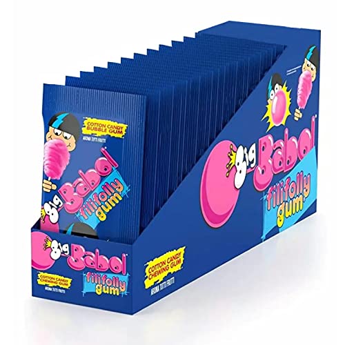 Gomme Da Masticare Big Babol Filli Folly Cotton Candy Tutti Frutti 12 Pacchetti