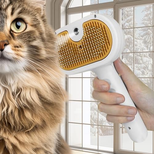 Cepillo de pelo autolimpiante con vaporizador para el baño en casa 3