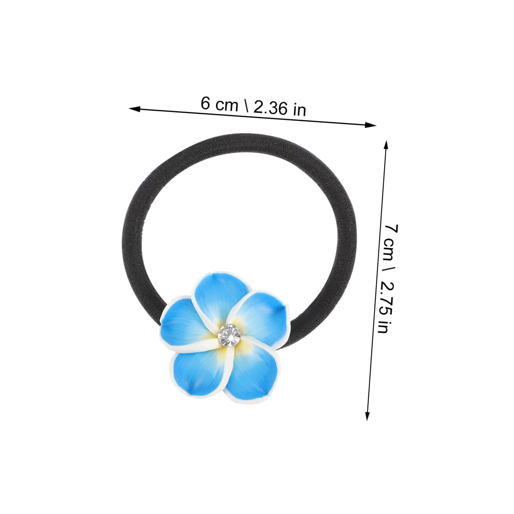 FOMIYES 3 Juegos De Bandas Elásticas Para El Cabello Para Mujeres Y Niñas Lazos De Flores A La Moda Cuerda Elástica Para De Caballo 10 Unidades X 3