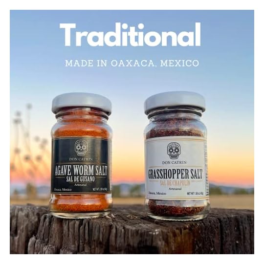 Sal de Gusano and Sal de Chapulin Pack - Worm Salt and Grasshopper Salt ...