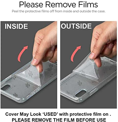 Image of A rtistque Clear Hard Transparent Acrylic Armor Anti-Drop Shockproof TPU Edge Back Cover Case for Samsung Galaxy A72 - Black