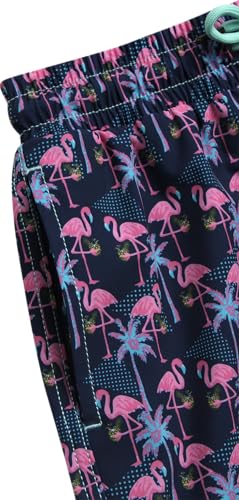 Beach Bros. Boys Swim Trunks with Compression Liner Quick Dry 4-Way Stretch Bathing Suit (Sizes: 8-14)4