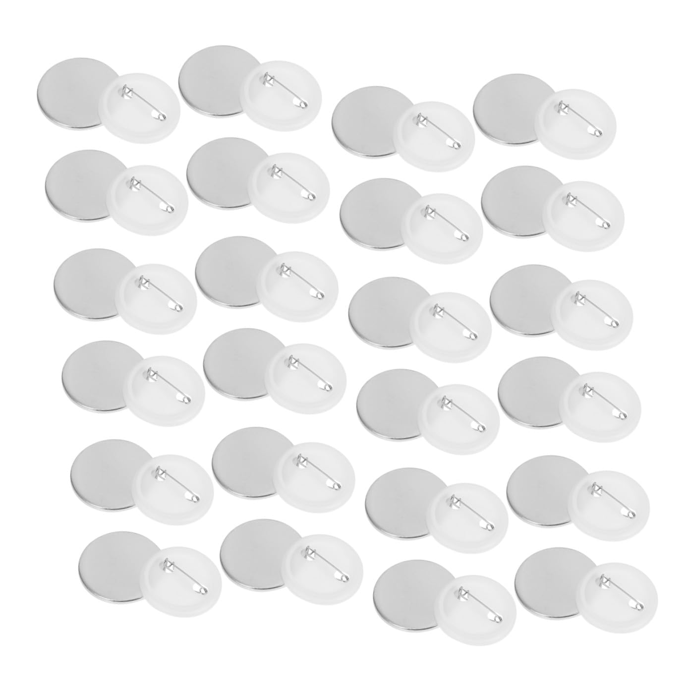 Kit badges vierges 44mm épingles pour activités créatives et customisation - 8