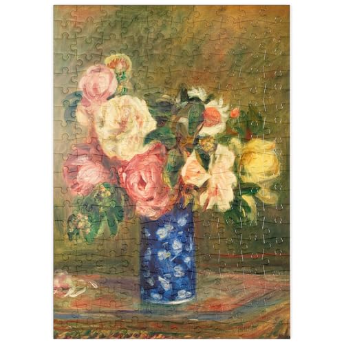 MyPuzzle Bouquet De Roses (1882) by Pierre-Auguste Renoir - Premium 200 Pièces Puzzle - Collection spéciale MyPuzzle de Æpyornis