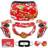Silicone Cover Skin Compatible with Meta Quest 2, YIZEIJOB Protective Accessories Bundle for Oculus