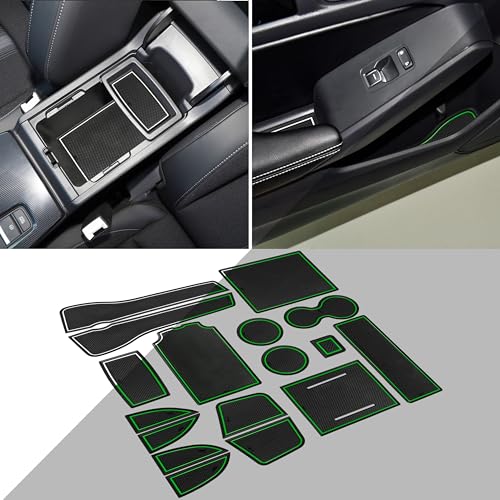 Evita suciedad en Honda Civic usando protectores de ranura para puerta y consola central