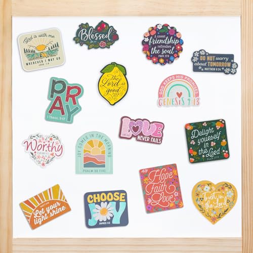 Christian Art Gifts Inspirational Women & Girls Bible Verse Fridge Magnet: God Keeps His Promises