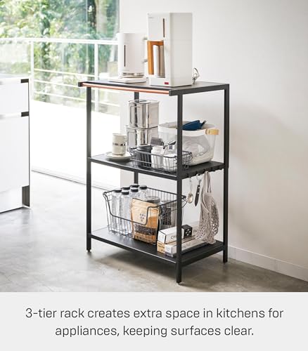 YAMAZAKI Tower 3Tiered Storage Rack solution gain de place etagere
