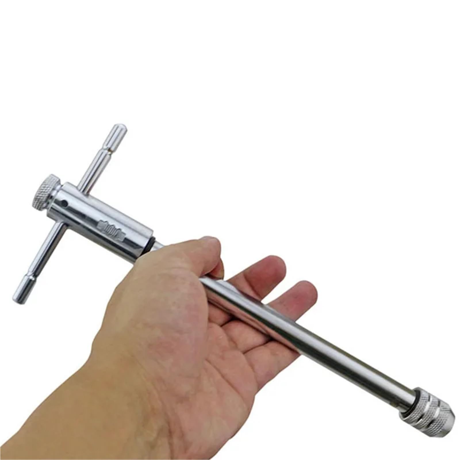 4 Uds M3-8 M5-12 llave de trinquete con mango en T, soporte for tornillo rosca macho ajustable, enchufe métrico, herramientas taller mecánico, herramienta manual Para Bricolaje