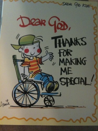 Dear God, Thanks For Making Me Special 1577553349 Book Cover