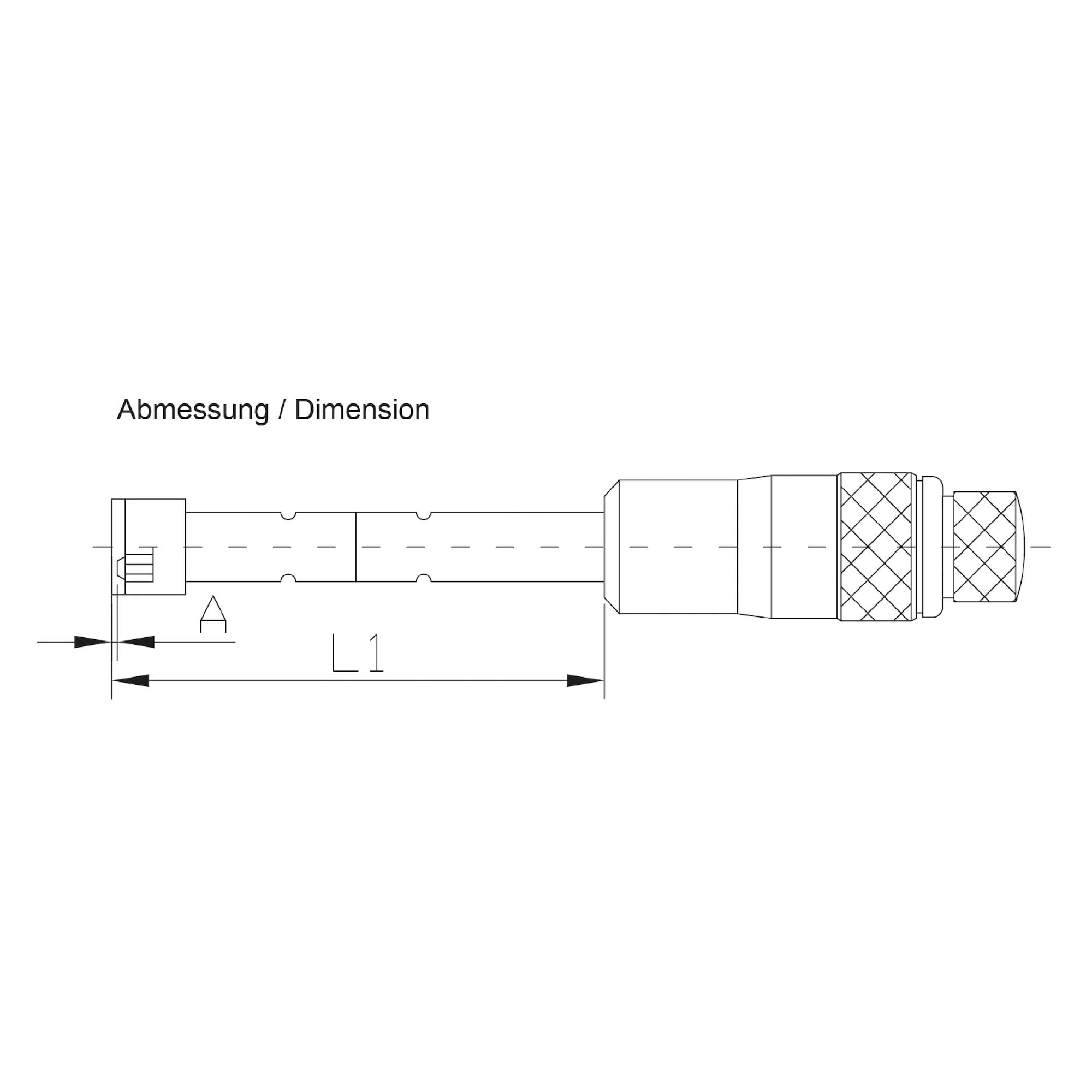 ASIMETO Dreipunkt-Innenmessschraube 12-16mm analog DIN 863 3-Punkt-Innenmikrometer