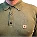 Gabicci Polo Shirt Mens Knitted Spruce Francesco L
