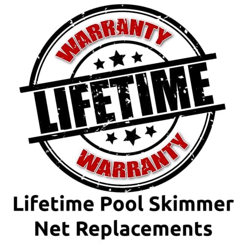 Protuff Fine Mesh Pool Nets For Cleaning - Heavy Duty, Lifetime Replacement Pool Leaf Skimmer Holds 45 Lbs - Pool Net Fits All Standard Poles #TOP2