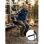 TIMBER RIDGE 400lbs Heavy Duty Camping Chair Portable Directors Chair - Image 6