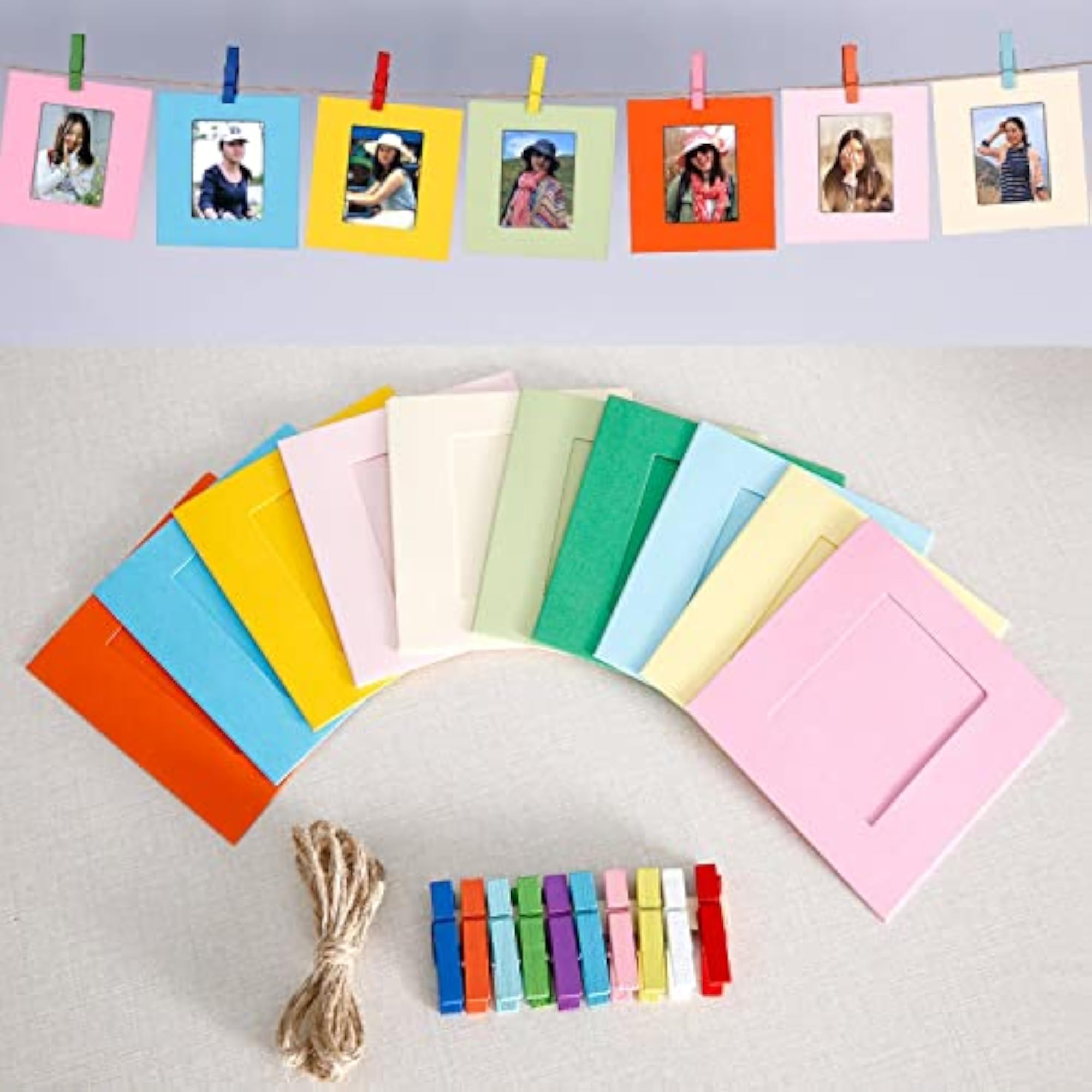 Paper Picture Frames Holds 4 x 6 Inch Photos
