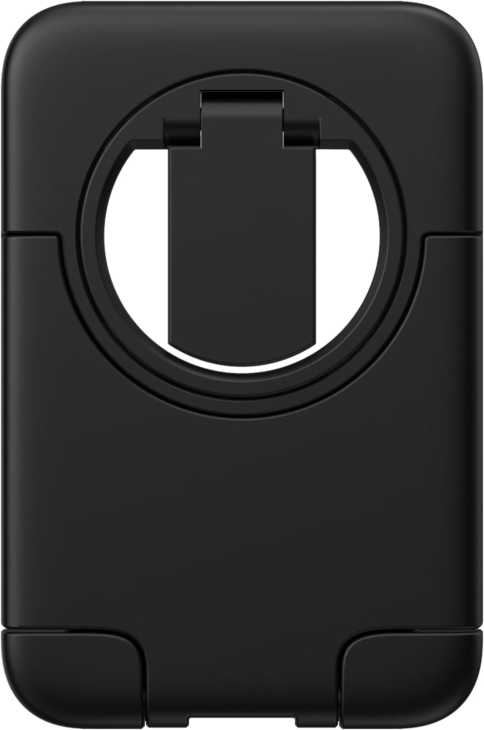 Speck iPhone Grip Viewing Stand MagSafe Accessory - ClickLock No-Slip Interlock - 360 Adjustable Finger Grip, Mounts to MacBook, Continuity Camera for iPhone - StandyGrip - Black