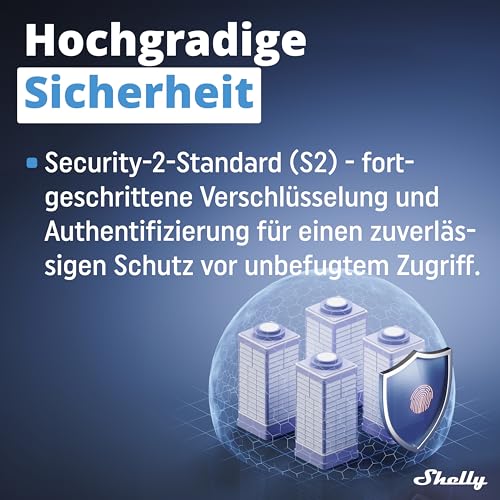 Shelly Wave i4 DC | Z-Wave Smart Controller | 4 Digitalen Eingängen 5-24 V DC | Hausautomation | Fortgeschrittene Steuerung | Z-Wave-Gateway Erforderlich | Erweiterte Funkreichweite