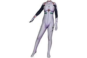 Women's Rei Ayanami Cosplay Zentai Bodysuit Costume