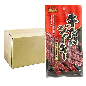 Amazon | おつまみ 珍味 牛タンジャーキー 8g × 10袋入10 計100