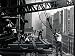 Construction Builder Worker Man Crane Retro Old BW 32x24 Print Poster