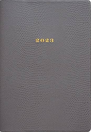 エルコミューン マトカ 手帳 2023年 1月始まり B6 マンスリー ラケルタ グレー DR-MG-379