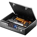 BILLCONCH Gun Safe,Biometric Gun Safe for Pistols 4-Ways unlock Safe | View log, Manage & Unlock by...