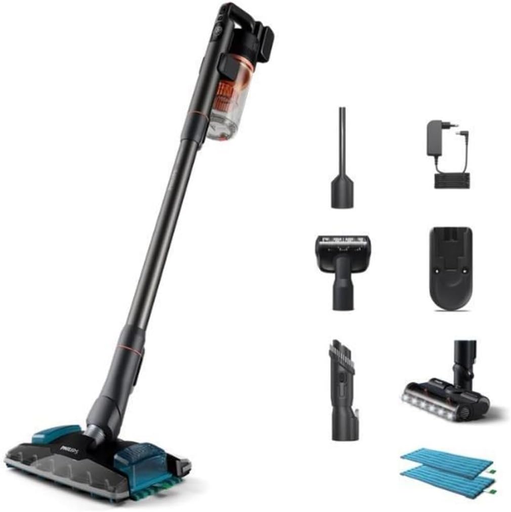 Philips Xc8054/01 Kablosuz Şarjlı Dikey Aqua Süpürge