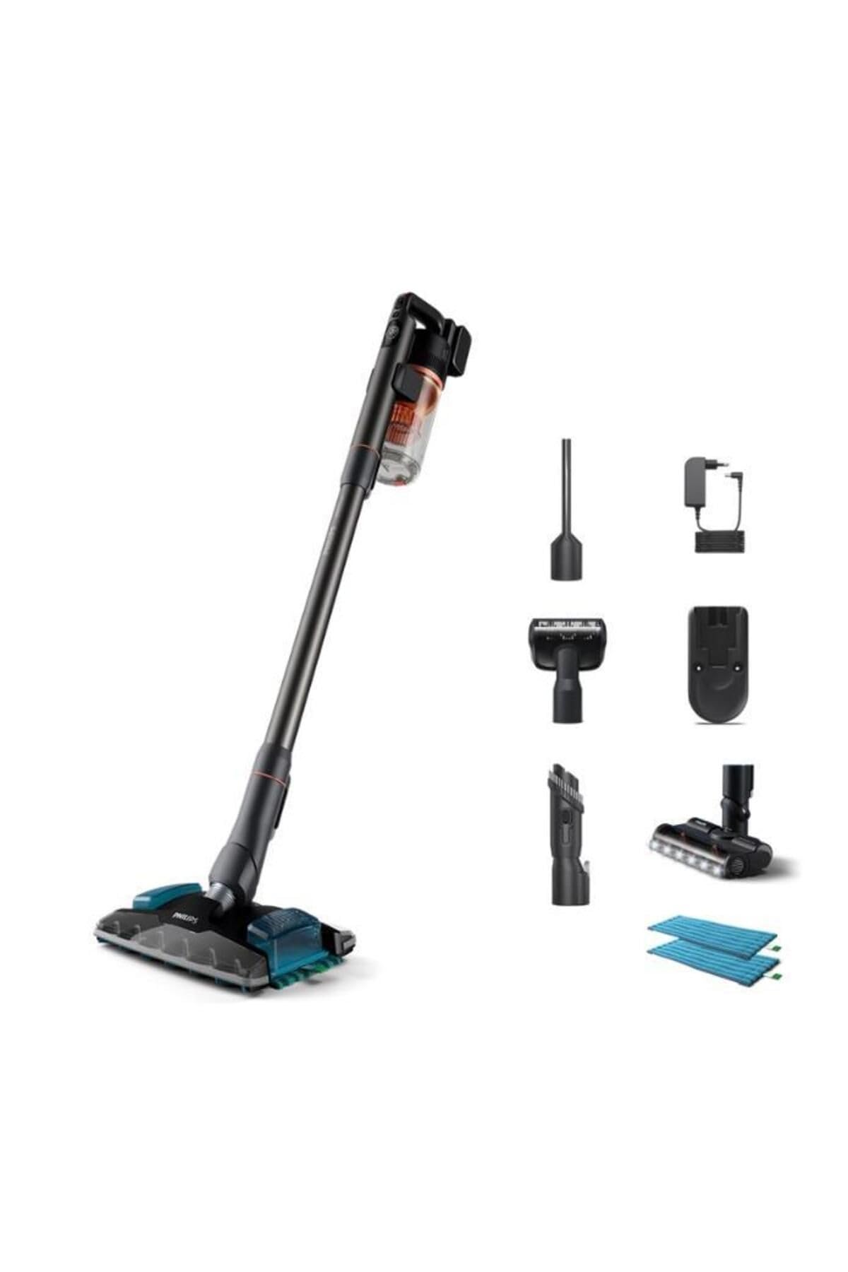 Philips Xc8054/01 Kablosuz Şarjlı Dikey Aqua Süpürge : Amazon.com
