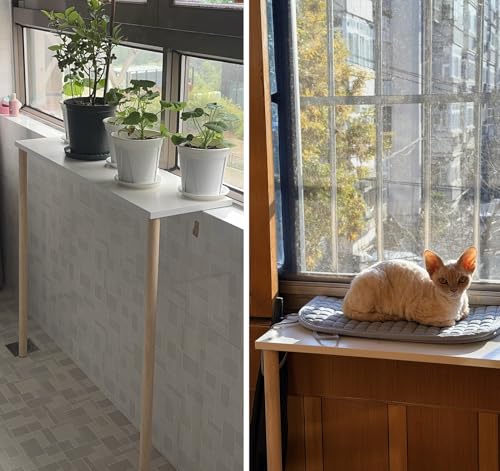 Extensor de alféizar de ventana de madera para tus plantas y decoración 8