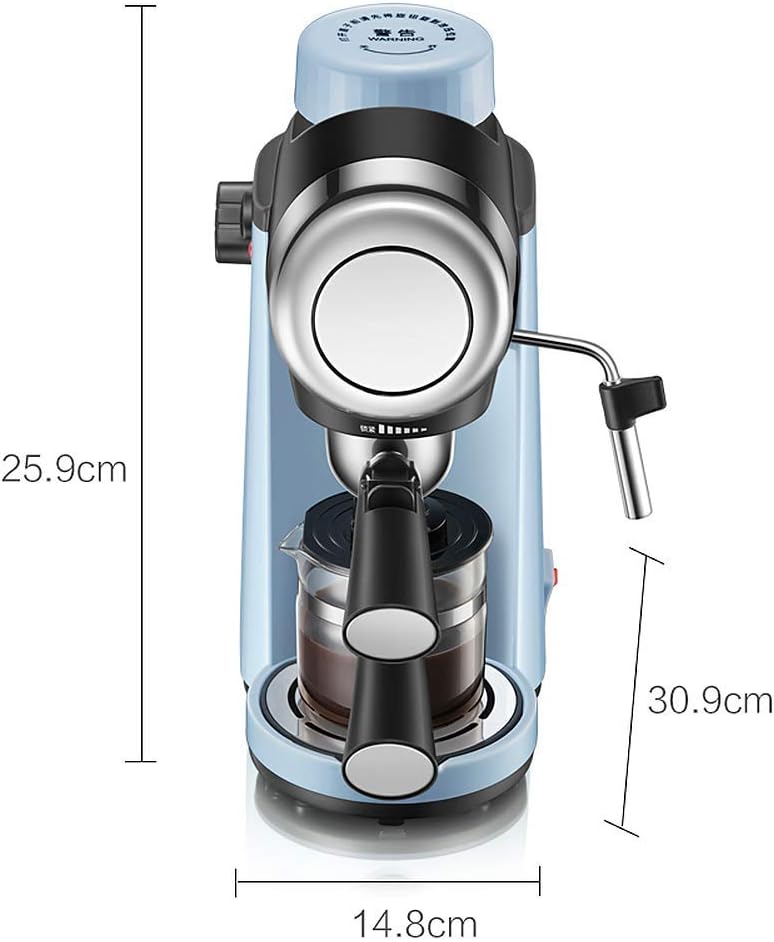 Coffee Machine Coffee Maker, Office Household Italian Semi-Automatic Pumped Coffee Machine Milk Frother The New