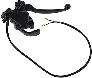 GOOFIT Thumb Throttle with Dual Brake Lever Assembly Replacement for 50cc 90cc 150cc 200cc 250cc ATV Quad Roketa Taotao Sunl Kazuma Go Kart Pit Bike