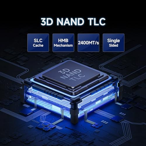 fanxiang S880 NVMe SSD 1TB, PCIe 4.0 M.2 2280 Gaming SSD, 3D NAND TLC, Seq. Read Speeds UP to 7300MB/s, Dynamic SLC Cache, Internal Solid State Drive for PS5 Enthusiasts, High End Computing, Gaming