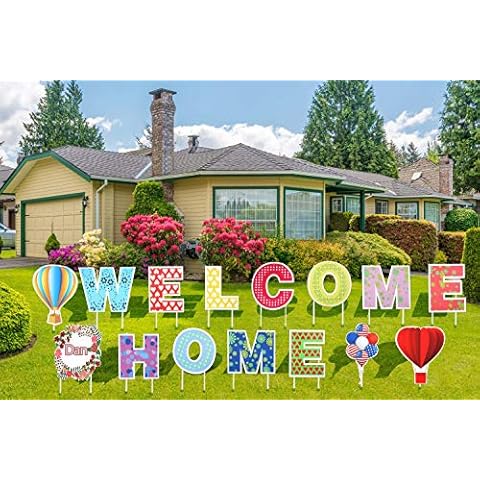 TUBAGOU 2021 Welcome Home Yard Signs Cover