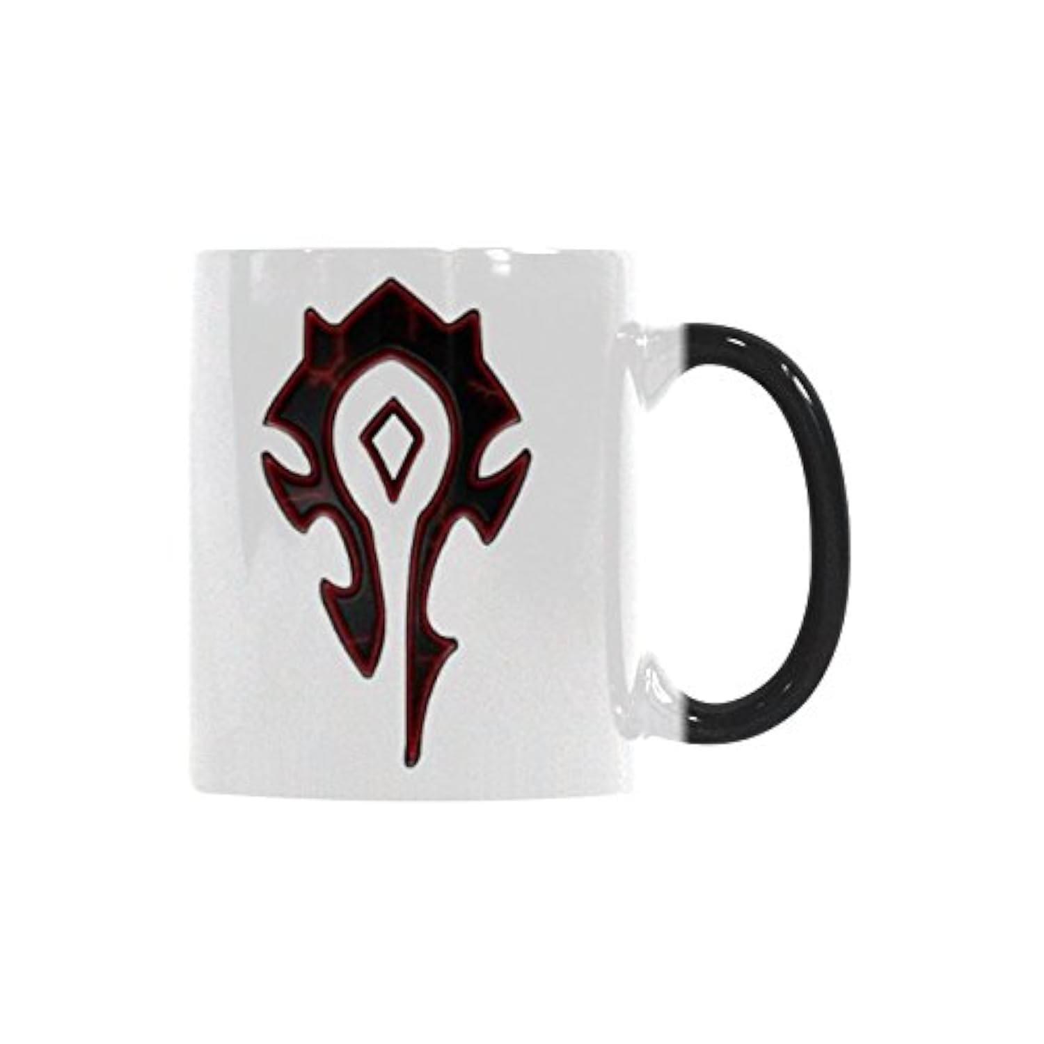 World Of Warcraft Horde Coffee Mug - Funny Quote Mug Morphing Changing Color Heat Reveal coffee Tea Cup (11oz)