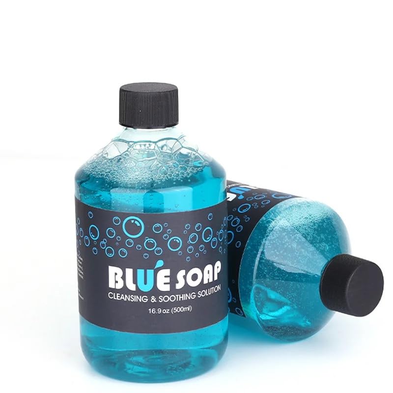 Tattoo Blue Soap Cleansing & Soothing Solution for Tattoos, 500ml