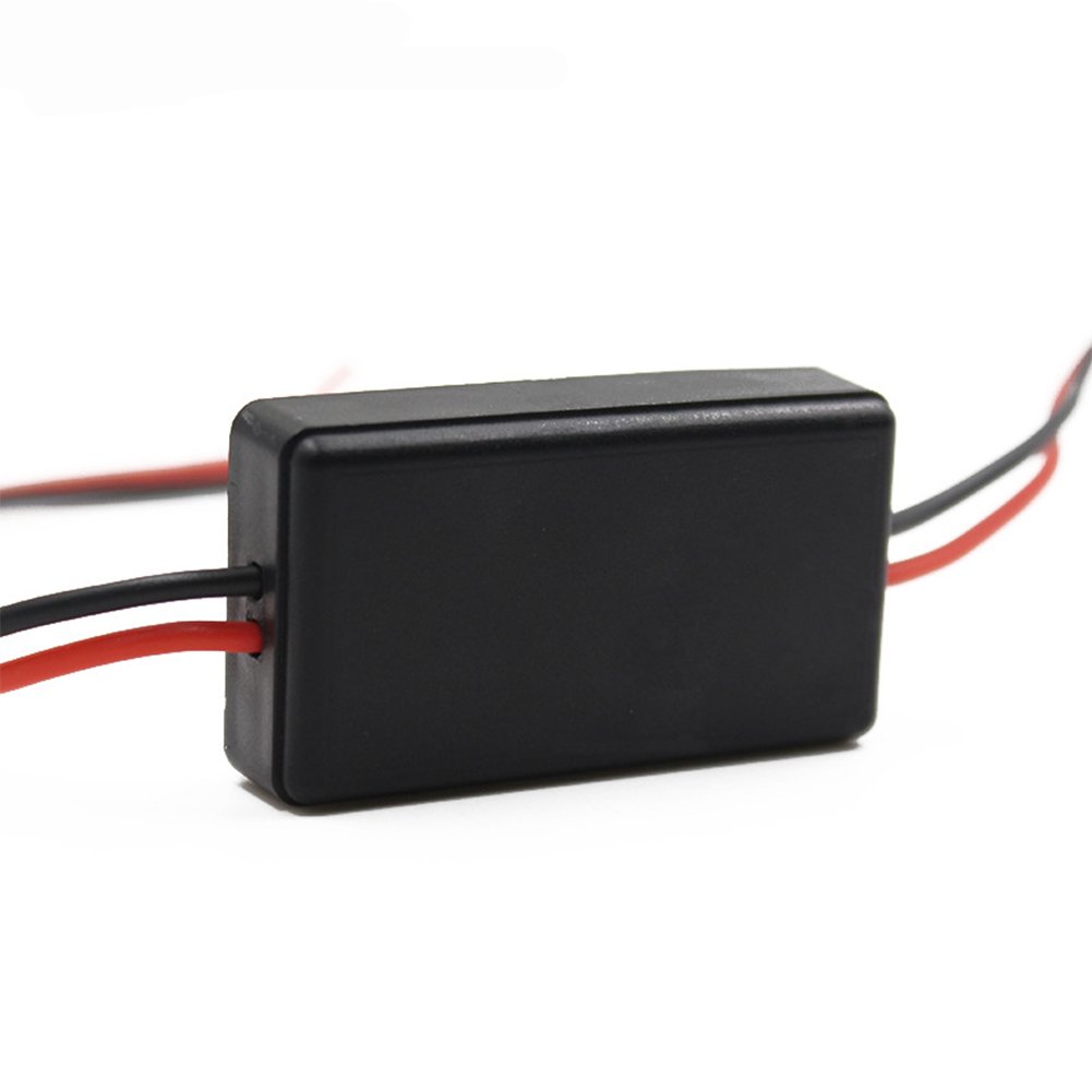Qiyun Coche, Coche, Objetos Lámparas Luces para Coche, Caja del Regulador Freno del Módulo del Flash de Luz estroboscópica de Detención del GS-100A LED 12V para el Coche