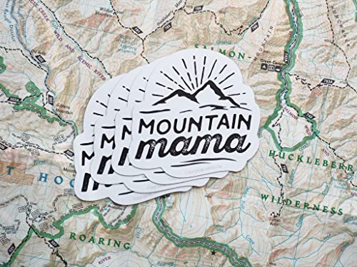 Imán flexible Mountain Mama para refrigerador miniatura 6