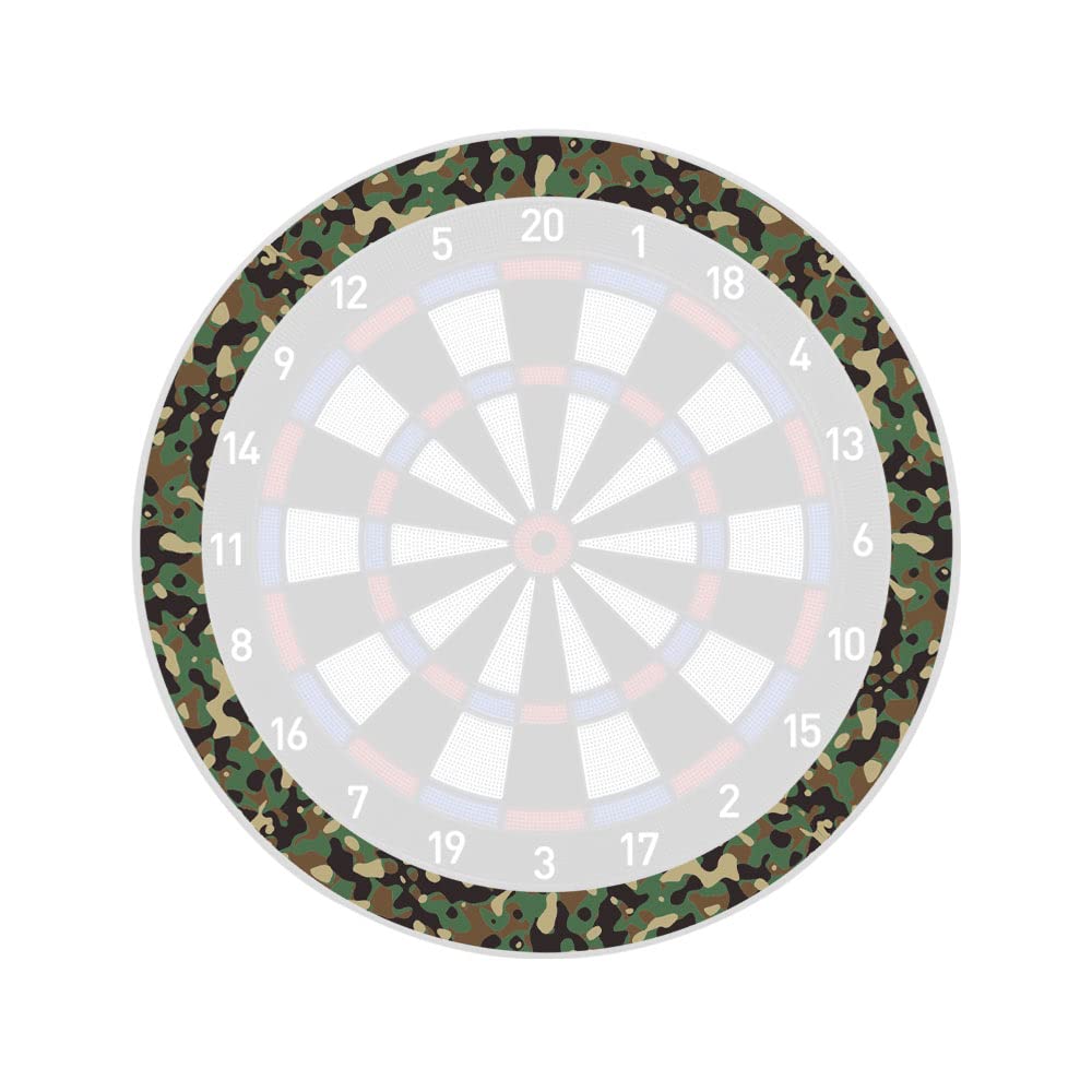Amazon | DARTSLIVE Home カスタマイズステッカー カモ | ダーツボード