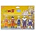 Bandai - Dragon Ball Z - Set di 5 personaggi 1° combattimento - Eroi 1 - Super Saiyan Goku, Goku, Super Saiyan Vegeta, Piccolo, Super Saiyan Gohan e Super Saiyan Trunks - 34501